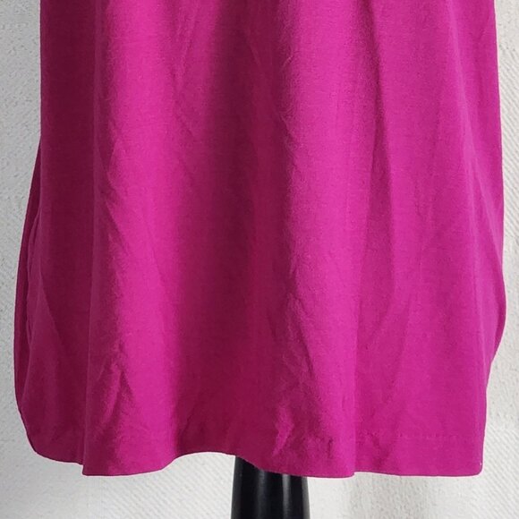 Chico's Berry Rayon Span Adj Silk Like Strap Neckline Stretch Cami Size 3 US XL - Picture 3 of 16